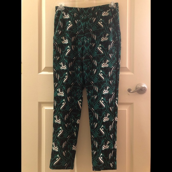 🎉HP🎉 [J. Crew] Floral Print Tuxedo Style Pants - Picture 3 of 6
